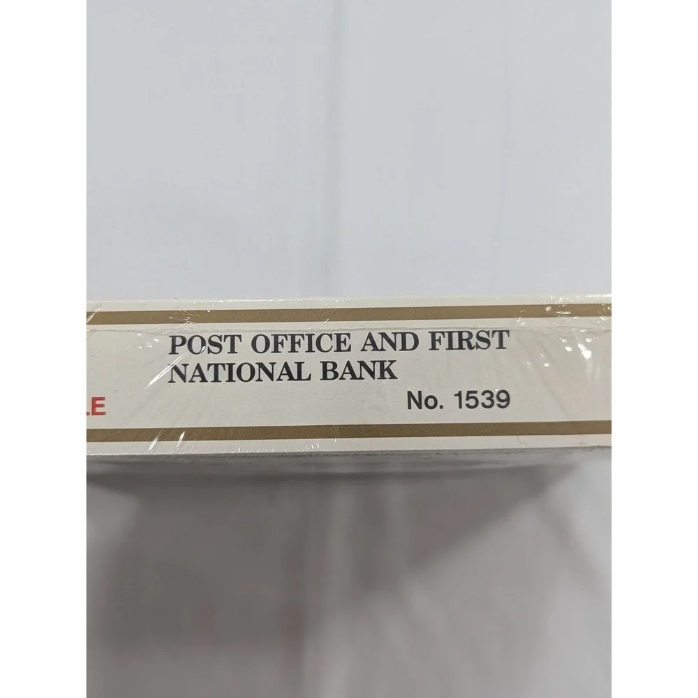 Model Power 1539 N Scale Post Office & First National Bank model‎ Kit